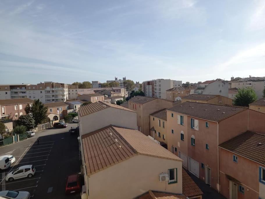 Appart 2/4 Pers Proche Centre Avec Balcon, Parking Narbonne Eksteriør billede